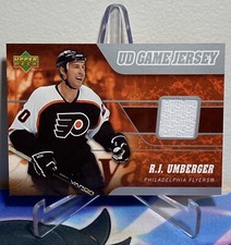 2006-07 Upper Deck SERIES 1 Hockey R.J. UMBERGER #J-RU UD GAME JERSEY