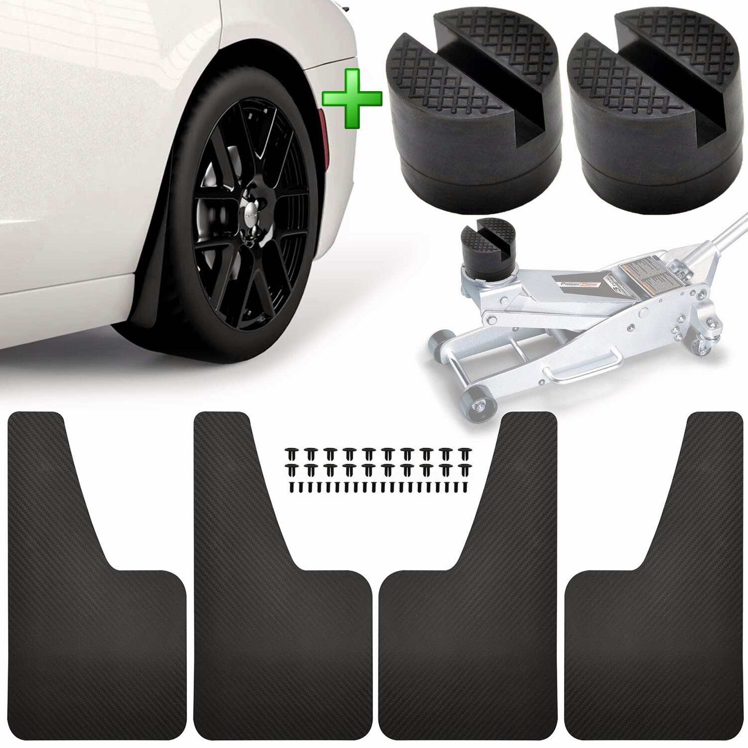 4Pcs Splash Guards Mud Flaps Rear &Front for Chevy Camaro Impala