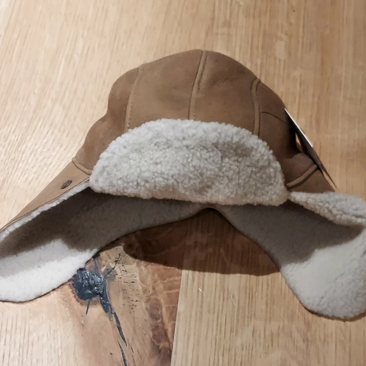 New UGG KIDS SHEARLING TRAPPER HAT 4 6