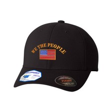 Flexfit Hats for Men & Women We The People Embroidery Dad Hat Baseball Cap