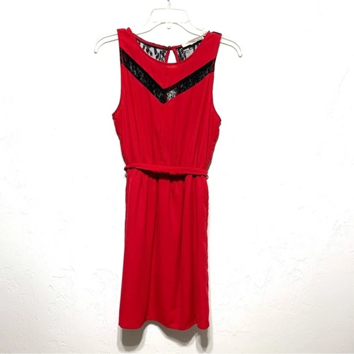 Red summer dress forever 21 hotsell