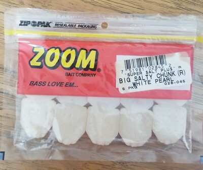 ZOOM Super Salt Plus BIG SALTY CHUNK Blue 5 pkg 028-066 New