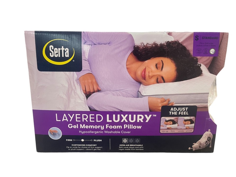 Serta Layered Luxury Pillow