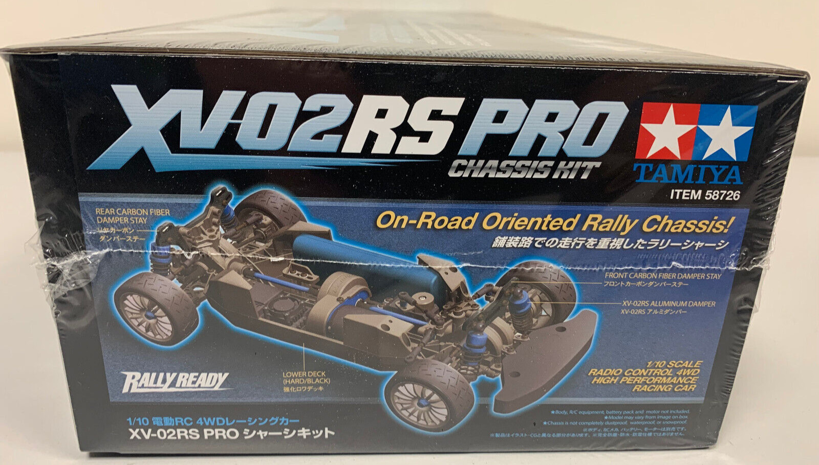Kit Tamiya XV-02RS PRO 1/10 58726, évitez les pannes grâce à la transmission étanche