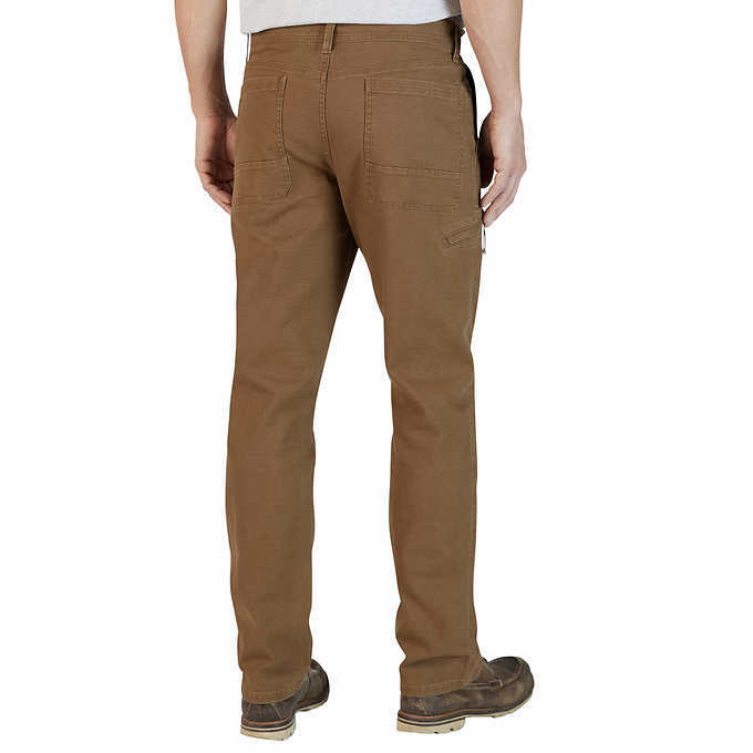 Weatherproof Men's Flex Utility Stretch Canvas Pants - Olive Green 40x34