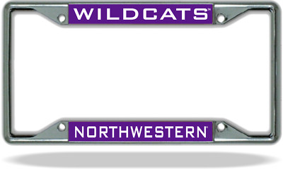 Northwestern WILDCATS License Plate Frame