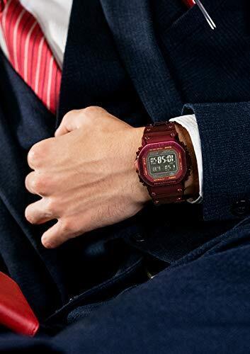 CASIO Watch G-SHOCK Radio Solar GMW-B5000RD-4JF Men's Red NEW from Japan - Picture 2 of 4