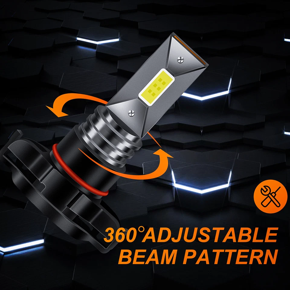 Комплект для переделки светодиодных противотуманных фар для Subaru Brz 2013 2014 2015 2016 5202 белый - Изображение 3 из 4