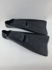 Cressi-Sub Rondine Line Mens Black Swim Scuba Diving Snorkeling Fins Size 5-6