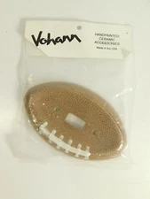Vohann Ceramic Football Shaped Light Switch Cover NEW