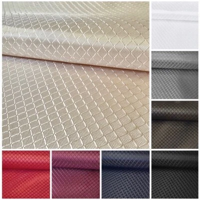 Taschenfutter Polyester Stoff 420D PU-beschichtet Jacquard Raute Muster