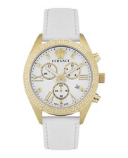 Versace Womens Gold 40mm Strap Fashion Watch