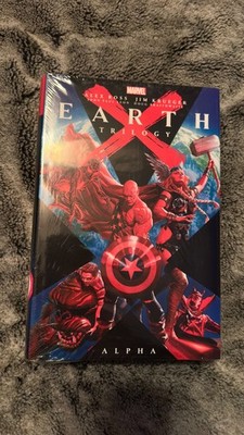 Earth X Trilogy Omnibus Alpha Hardcover Sealed 1st Print Alex Ross Marvel 2018