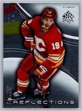 #7 Matthew Tkachuk 20-21 Upper Deck Triple Dimensions Reflections Calgary Flames