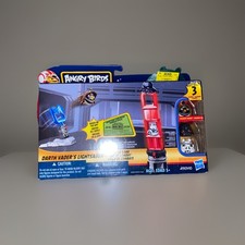 HASBRO ANGRY BIRDS STAR WARS DARTH VADER'S LIGHTSABER BATTLE GAME NEW Free Ship