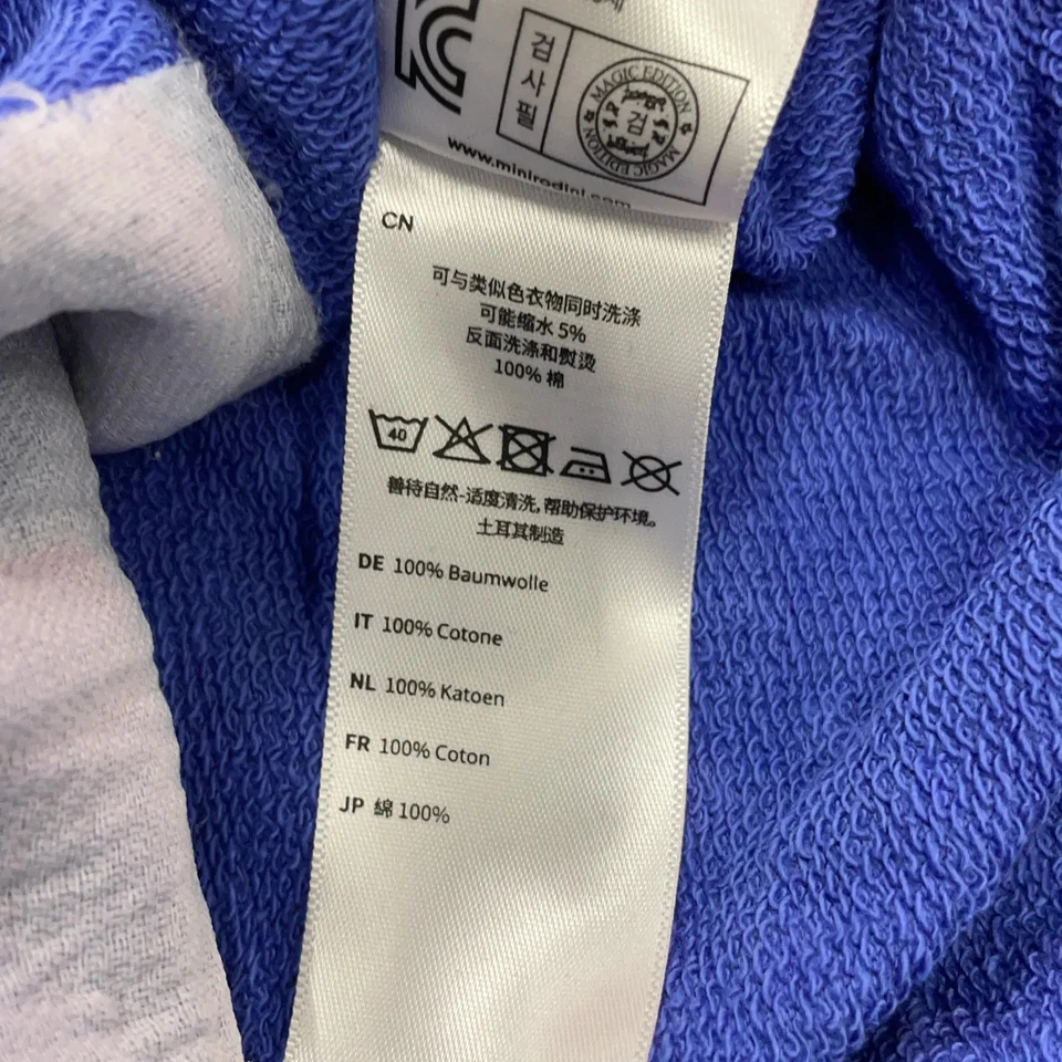 Mini Rodini, Sweatshirt, Größe: 128/134, Blau/Braun/Orange, Baumwolle #BGf - Bild 4 von 4