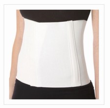 New PROCARE 79-89047 10" ABDOMINAL BINDER LARGE WHITE