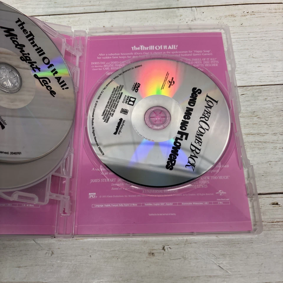 Doris Day DVD 6-Movie Vintage Art Series Film Collection Factory - Image 4 of 4