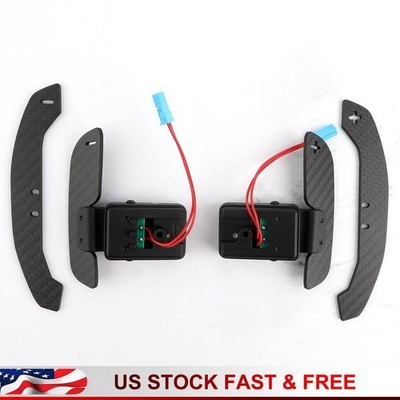 Carbon Fiber Replacement Magnetic Paddle Shifter For BMW G20/G22/G87/G80/G82/F95