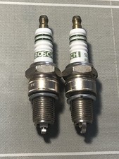 X2 BOSCH W7Dc SPARK PLUGS 0241235755 FOR CLASSIC ALFA ROMEO BMW MOTORCYCLES FIAT