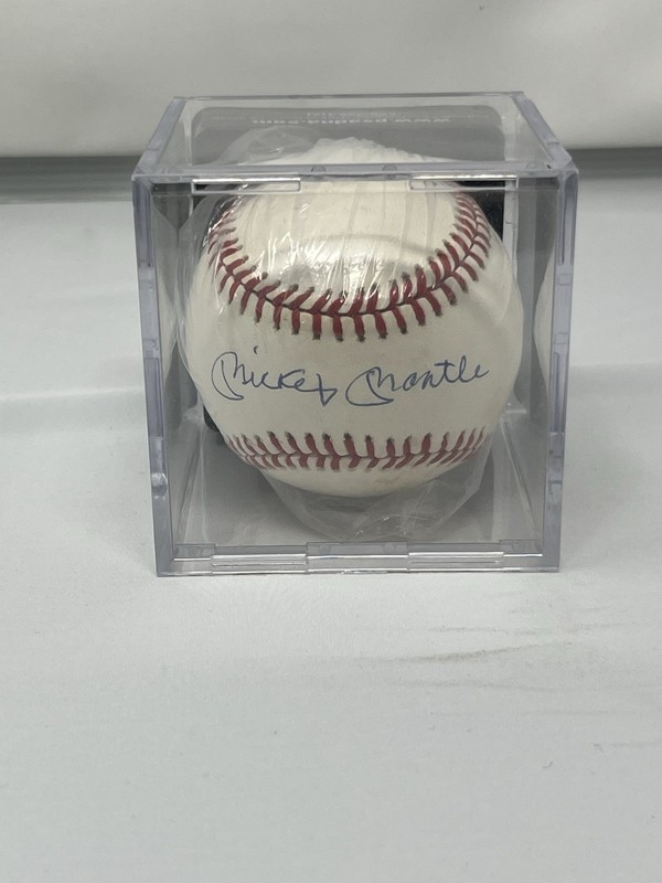 Mickey Mantle Signed Autographed Rawlings Baseball PSA DNA