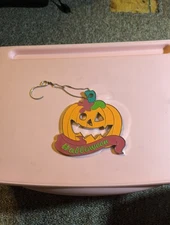 Metal Hanging Glow In The Dark Halloween Pumpkin Decor