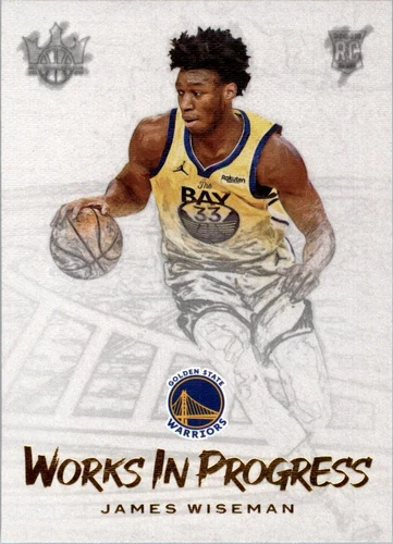 2020-21 Court Kings Works in Progress #11 James Wiseman - BSK