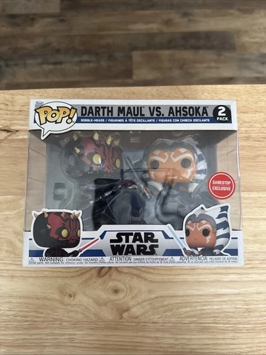 Funko Pop! Vinyl: Star Wars - Darth Maul vs. Ahsoka - GameStop (Exclusive)