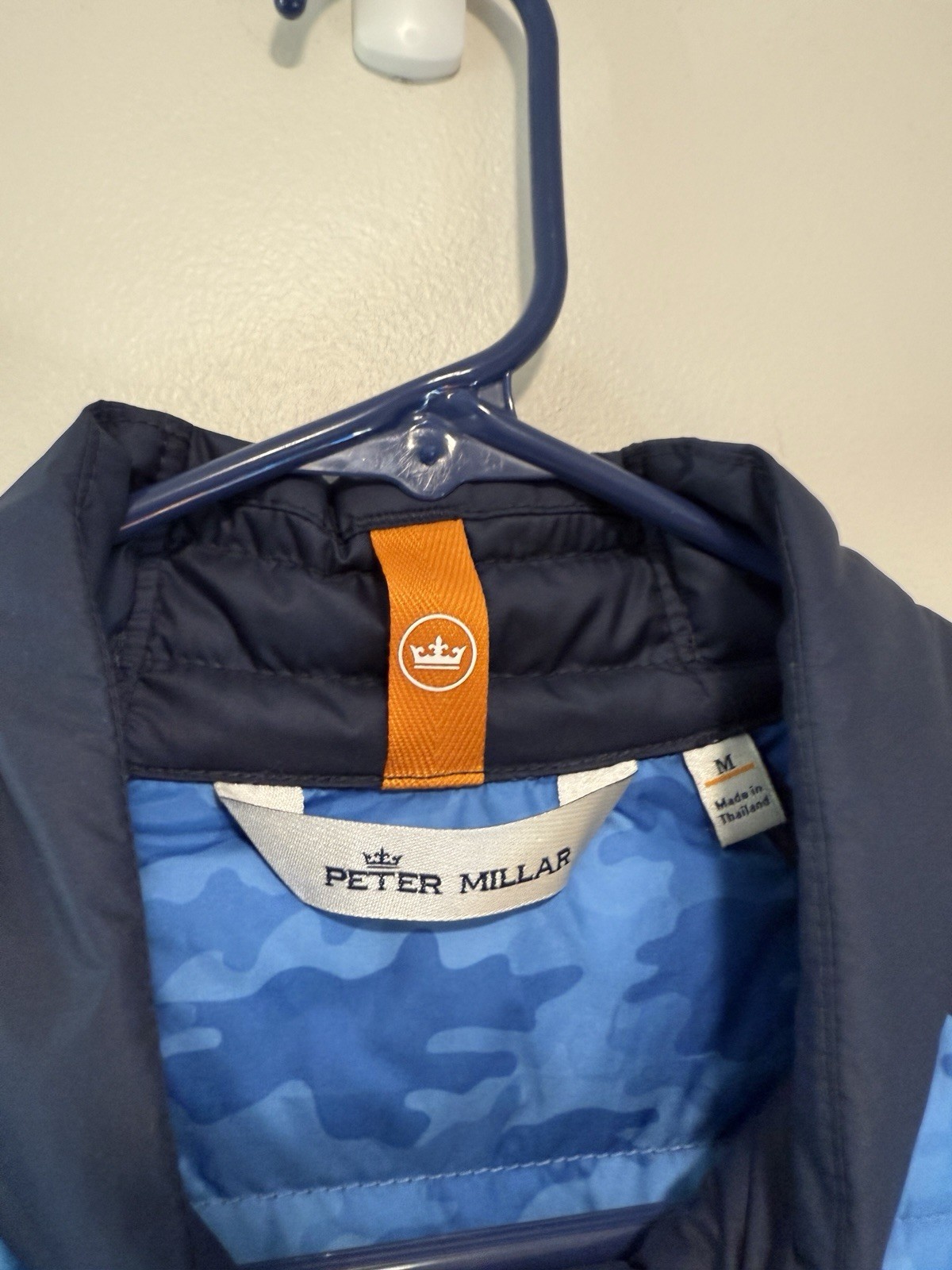 Peter Millar Blue Colorblock Hyperlight Quilted V… - image 3