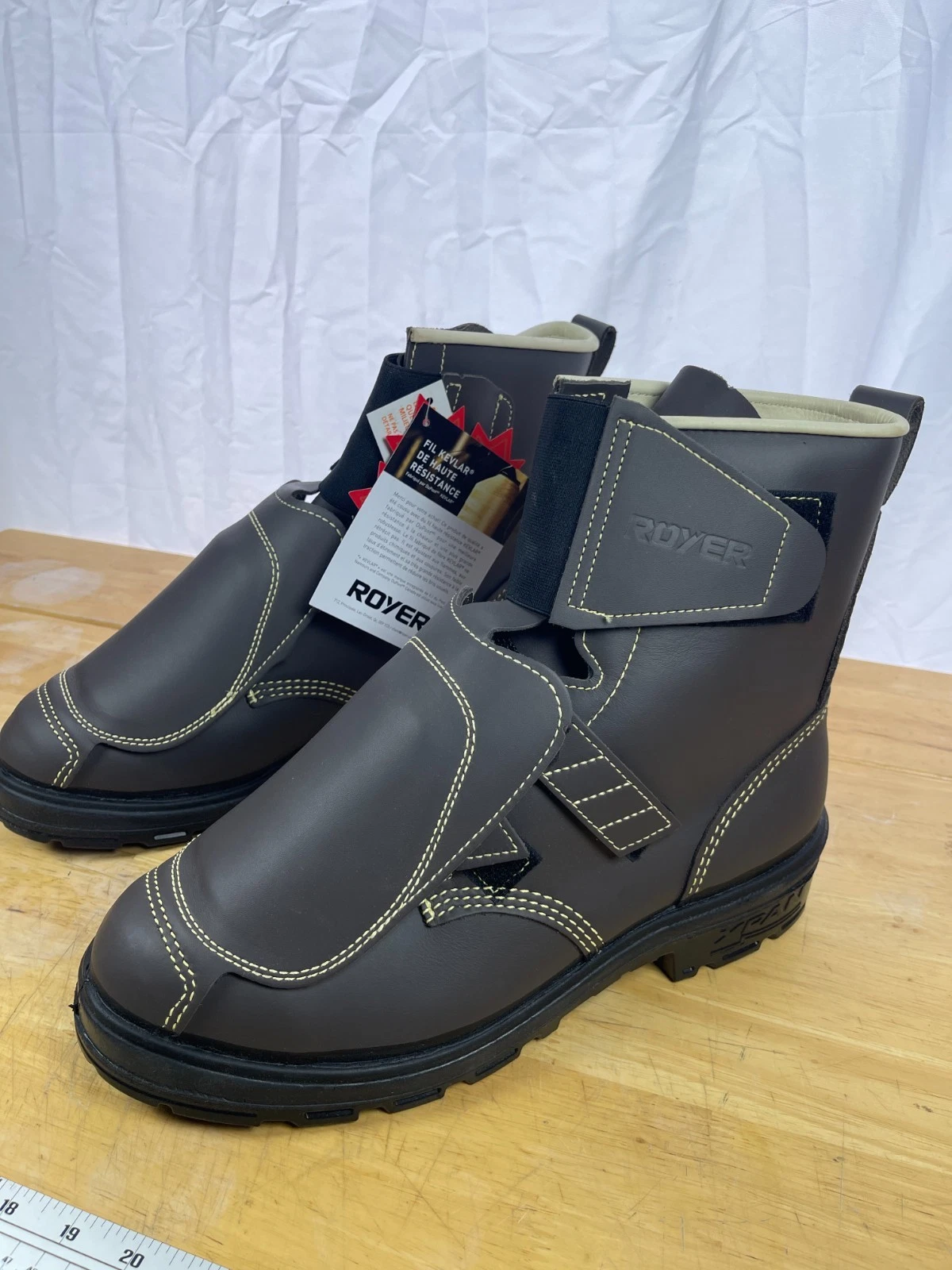 Royer 12161XP Welding Boots Size 11 FR CSA Steel Toe Met Guard NIB