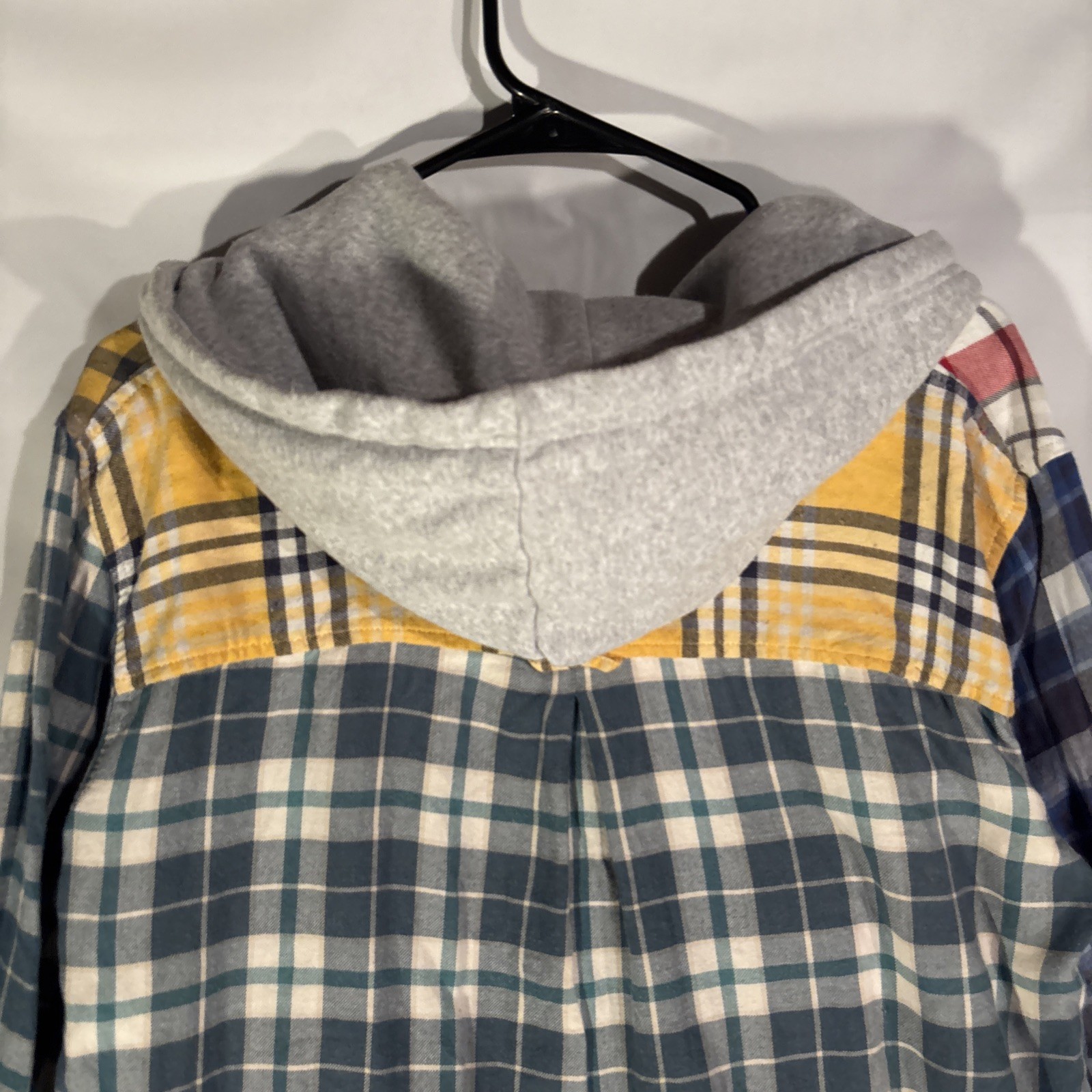 American Eagle Outfitters Patchwork Plaid Button-… - image 9