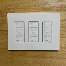Lutron Pico PJ2-3BRL-WH Wireless Dimmer Remote Switch w Wall Mount & Bracket Kit