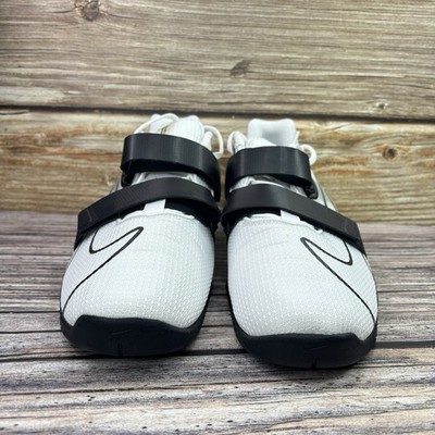 Size 15 Tried On Nike Romaleos 4 White Black Weightlifting Shoes