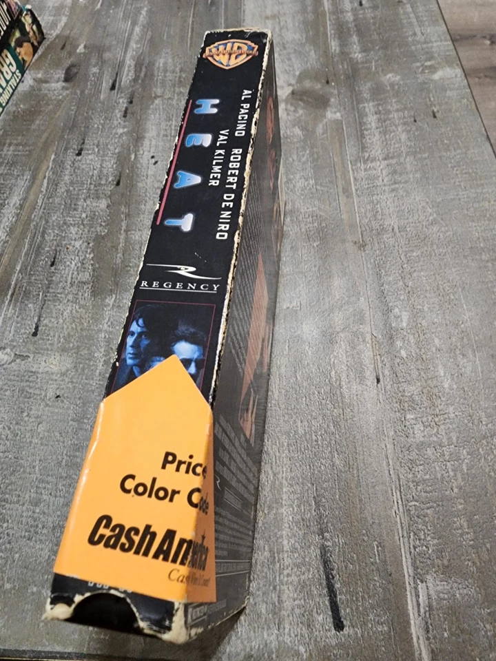 HEAT (1995 VHS) VAL KILMER AL PACINO ROBERT DE NIRO Pan & Scan - Image 3 of 4