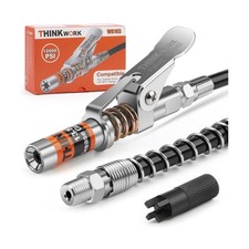 Grease Gun Coupler, Strong Lock on Greases Gun Couplers with 12... FAST USA SHIP