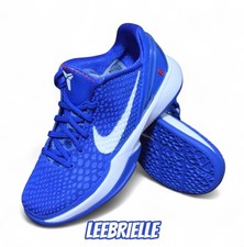 Nike Kobe 6 Dodgers Game Royal Blue White GS Size 4Y - 7Y FV9676-400