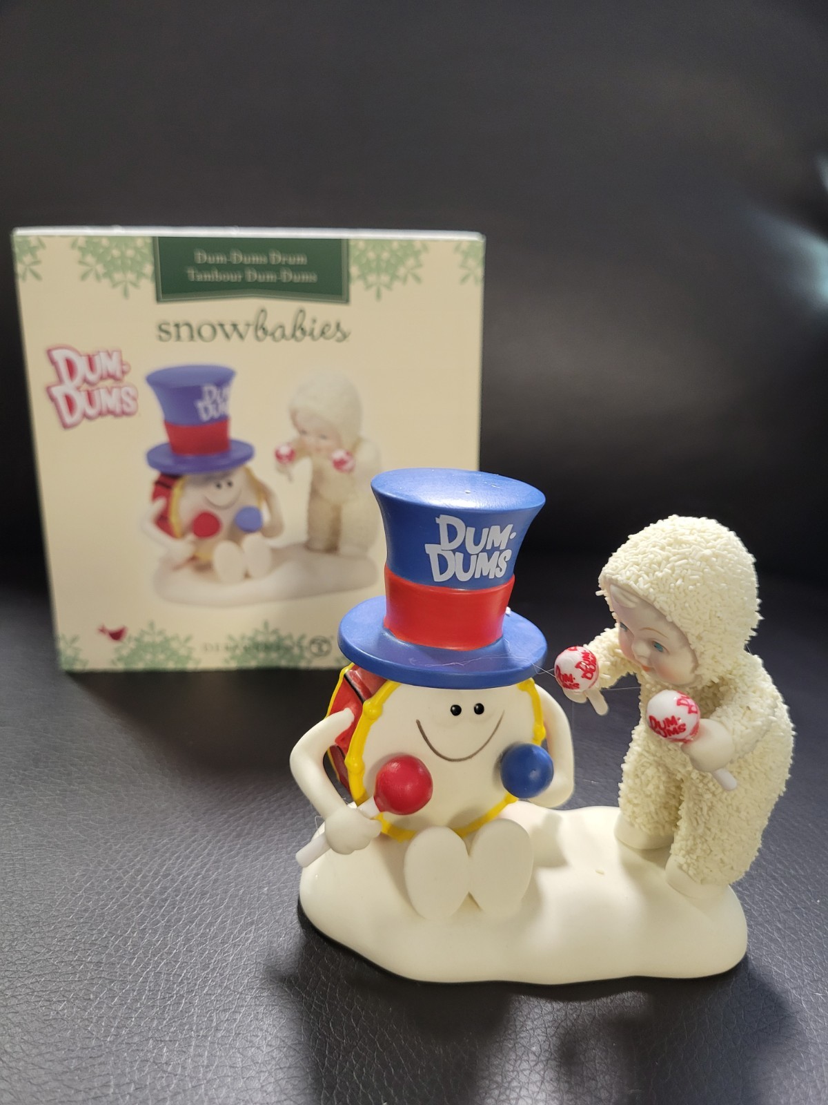 2024 Department 56 Snowbabies DUM DUMS DRUM Figurine NIB FREE Shipping In US!!!
