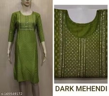 Women Embroidered Printed Kurti for Girls and Womens Daily wear/ party wear