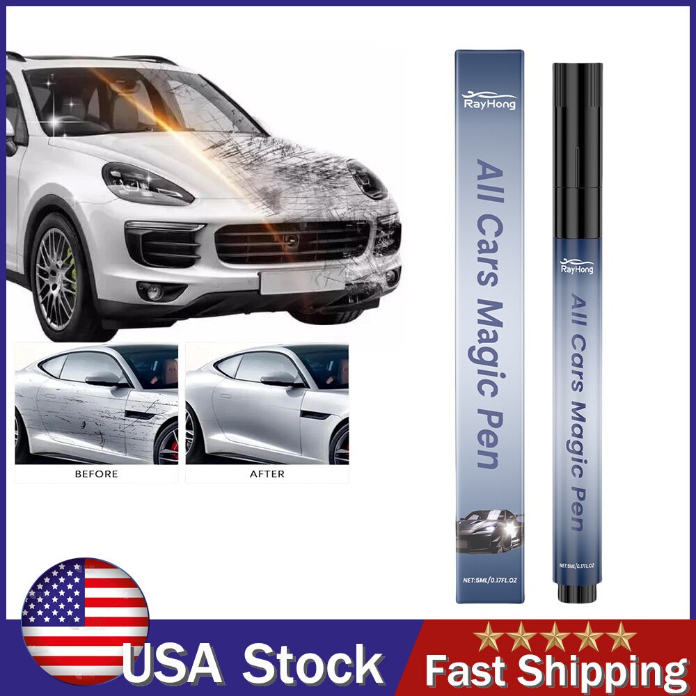 The Magic Pen All Cars,2025 All Cars Black Magic Pen for Car Scratches,Quick Fix