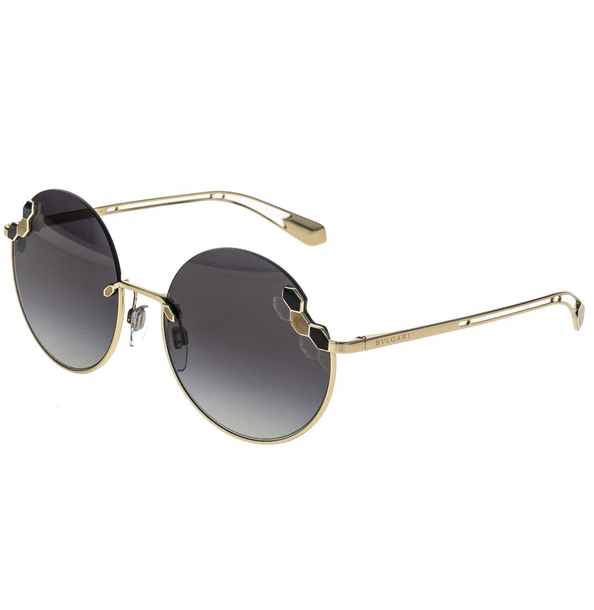 BVLGARI BV6124 SERPENTEYES Gold Black Scales Round Metal  display picture 2