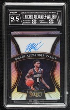 2019 Select Rookie Signatures 101/149 Nickeil Alexander-Walker HGA 9.5 Auto 0f2f