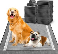 Dog Pee Pads Charcoal Disposable Leakproof Large 28x34in 40 Count