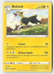 Boltund 053/163 Battle Styles Rare