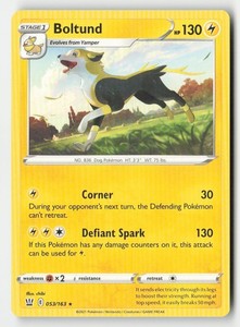 Boltund 053/163 Battle Styles Rare