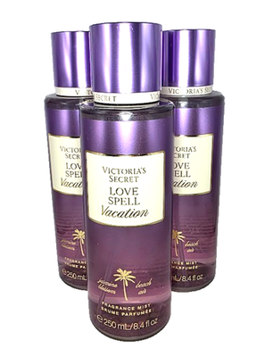 VICTORIA'S SECRET LOVE SPELL VACATION BODY MIST 8.4 FL OZ (3