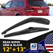 Set Of 12"+13" Durable Rear Wiper Blade&Arm OEM Quality Replacement All Season