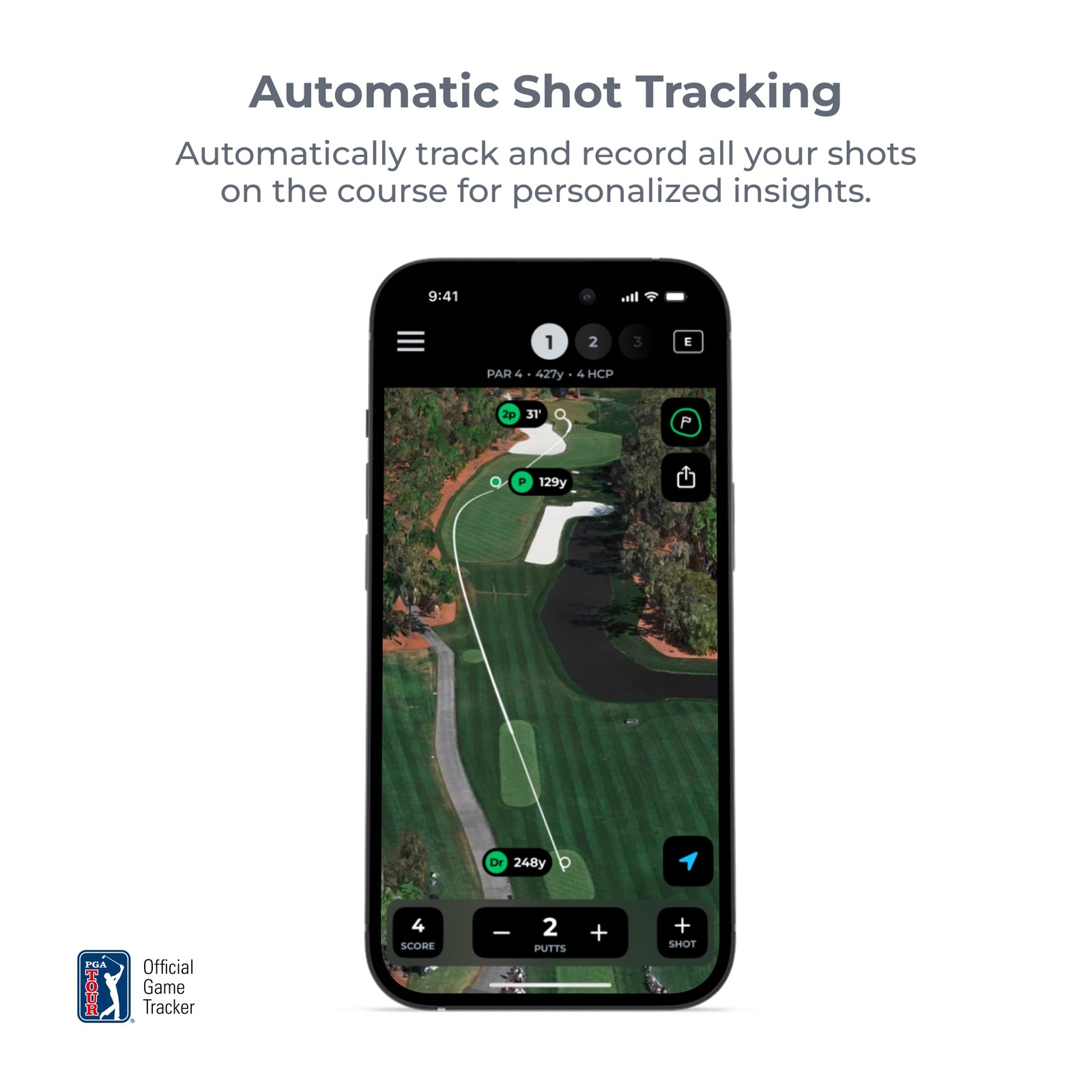 Arccos Golf Arccos Smart Sensors (Gen 4): Automatic Golf Game Tracking System A.I. Powered GPS Rangefinder & Smart Club Distances