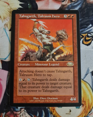 MTG Tahngarth Talruum Hero EN NM Magic the Gathering Planeshift OG Legend Card