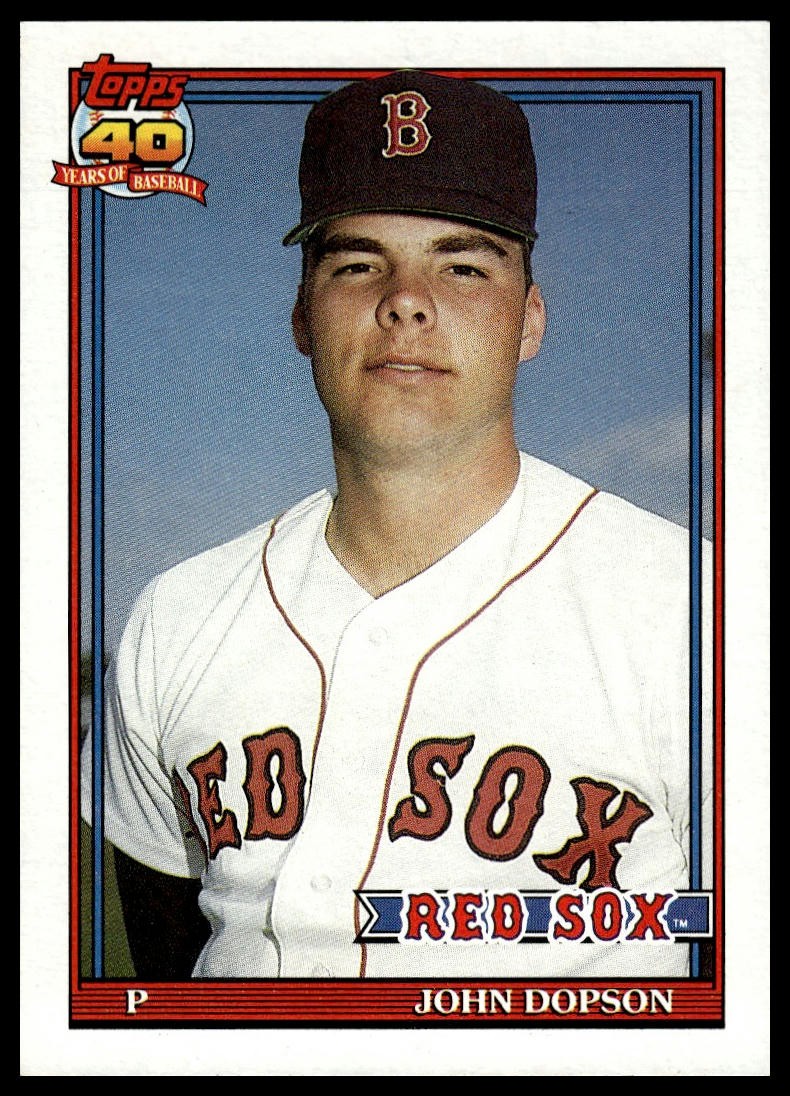 1991 Topps #94 John Dopson Boston Red Sox