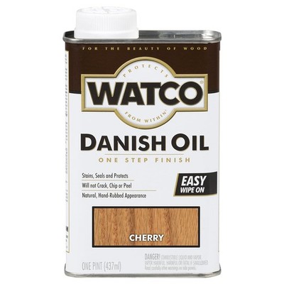 65251 Danish Oil Wood Finish, Pint, Cherry